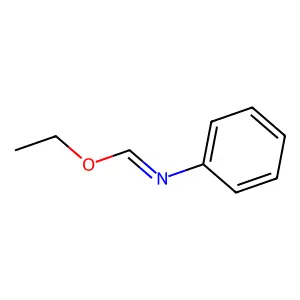 Methanimidic acid, N-phenyl-, ethyl ester structure