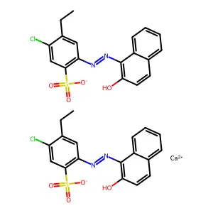 C.I. Orange 46, calcium salt structure