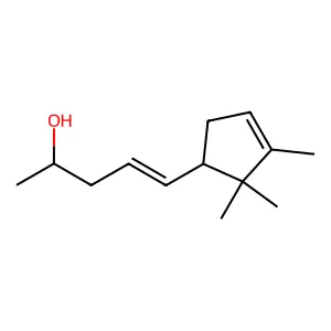 4-Penten-2-ol, 5-(2,2,3-trimethyl-3-cyclopenten-1-yl)- structure