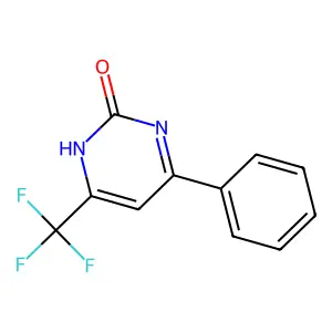 4-Phenyl-6-(trifluoromethyl)pyrimidin-2-ol structure
