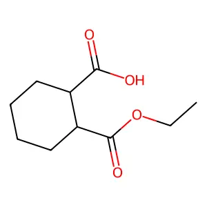 环己烷-1,2-二甲酸单乙酯 structure