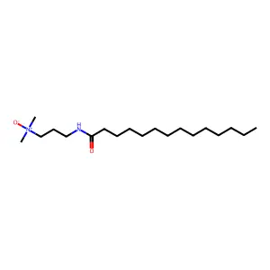 肉豆蔻酰胺丙基氧化胺 structure