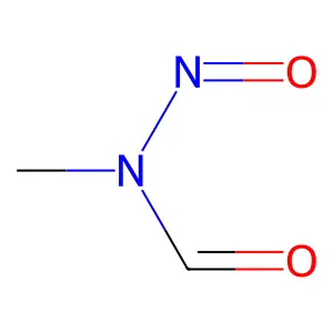 Formamide, N-methyl-N-nitroso- structure