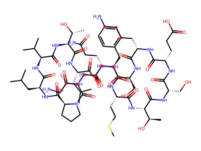 gamma-endorphin, des-Tyr(1)- structure