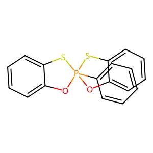 2-Phenyl-2,2'-spirobi[1,3,2lambda5-benzoxathiaphosphole] structure