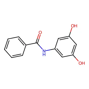 N-(3,5-二羟基苯基)苯甲酰胺 structure