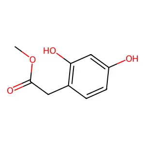 2,4-二羟基苯乙酸甲酯 structure