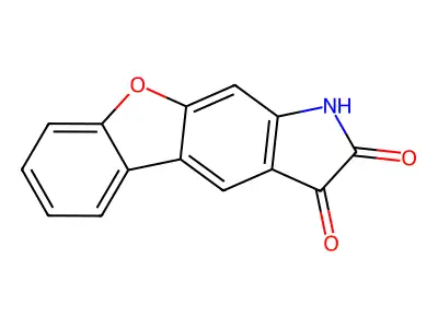1H-[1]benzofuro[3,2-f]indole-2,3-dione structure