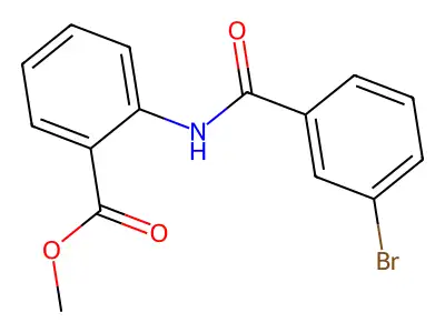 2-(3-Bromobenzoylamino)benzoic Acid Methyl Ester structure