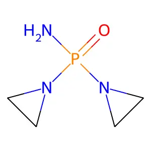 Phosphinic amide, P,P-bis(1-aziridinyl)- structure