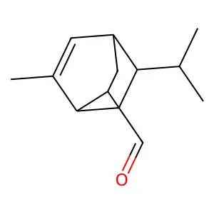 Bicyclo[2.2.2]oct-5-ene-2-carboxaldehyde, 6-methyl-8-(1-methylethyl)- structure
