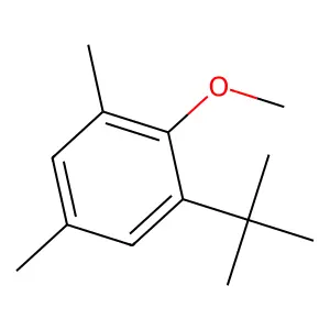 Benzene, 1-(1,1-dimethylethyl)-2-methoxy-3,5-dimethyl- structure
