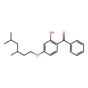 Methanone, [4-[(3,5-dimethylhexyl)oxy]-2-hydroxyphenyl]phenyl- structure