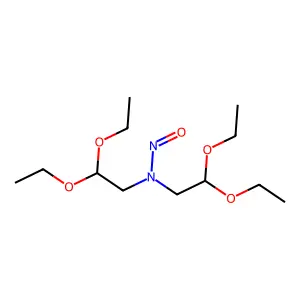 Ethanamine, N-(2,2-diethoxyethyl)-2,2-diethoxy-N-nitroso- structure