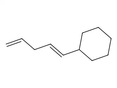Cyclohexane,(1E)-1,4-pentadien-1-YL- structure