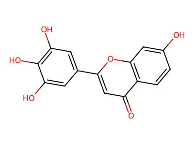 7,3',4',5'-四羟基黄酮 structure