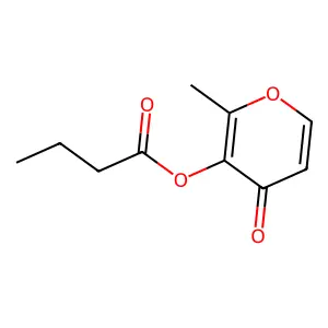 Maltyl butyrate structure