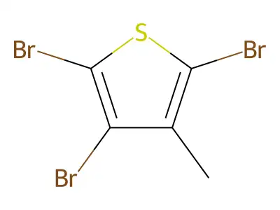 2,3,5-Tribromo-4-methylthiophene structure