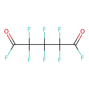 六氟戊二酰二氟 structure