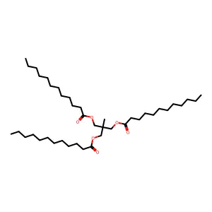 Trimethylolethane trilaurate structure