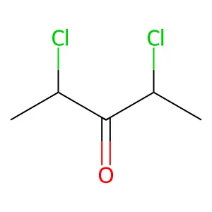 3-Pentanone, 2,4-dichloro- structure