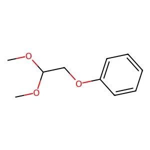 Benzene, (2,2-dimethoxyethoxy)- structure