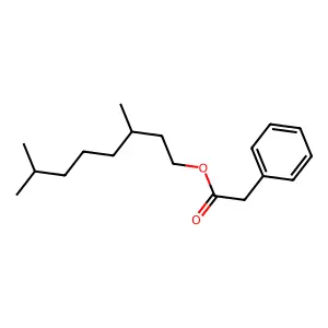 苯乙酸3,7-二甲基辛酯 structure