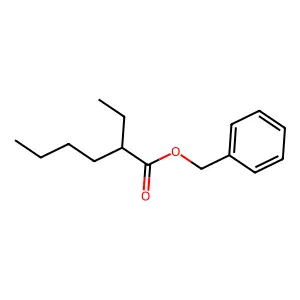 2-乙基己酸苄酯 structure