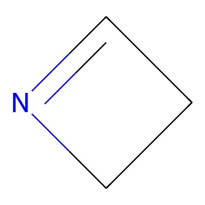 1-Azetine structure
