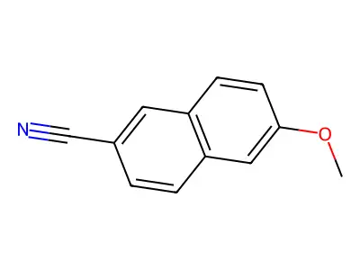 6-Methoxynaphthalene-2-carbonitrile structure