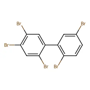 2,2',4,5,5'-Pentabromobiphenyl structure