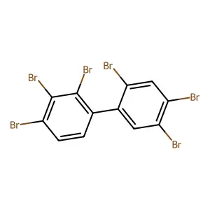1,1'-Biphenyl, 2,2',3,4,4',5'-hexabromo- structure
