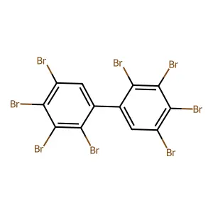 2,2',3,3',4,4',5,5'-Octabromobiphenyl structure