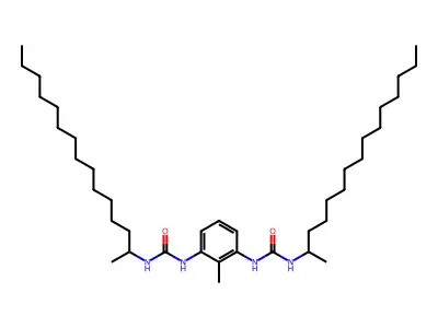 Urea, N,N''-(methyl-1,3-phenylene)bis[N'-(1-methyltetradecyl)- structure