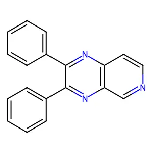 2,3-Diphenylpyrido[3,4-b]pyrazine structure