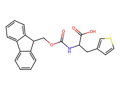 Fmoc-L-3-Thienylalanine structure