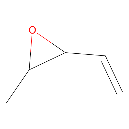 2-Methyl-3-vinyl-oxirane structure