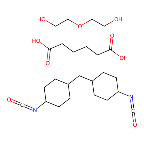 (C15-H22-N2-O2.C6-H10-O4.C4-H10-O3)x- structure