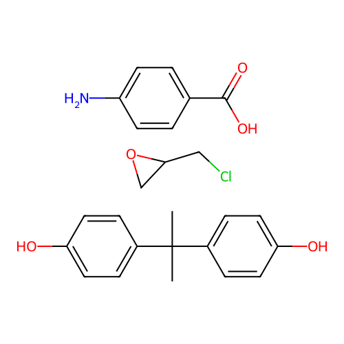 (C15-H16-O2.C7-H7-N-O2.C3-H5-Cl-O)x- structure