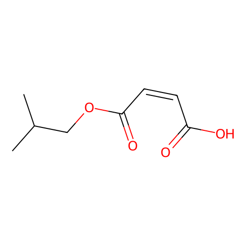 Monoisobutyl maleate structure