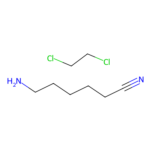 6-Aminohexanenitrile--1,2-dichloroethane (1/1) structure