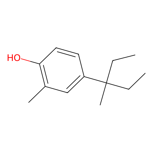 2-METHYL-4-tert-HEXYLPHENOL structure
