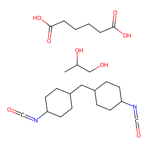 (C15-H22-N2-O2.C6-H10-O4.C3-H8-O2)x- structure