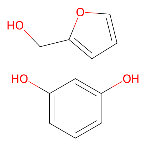 (Furan-2-yl)methanol--benzene-1,3-diol (1/1) structure
