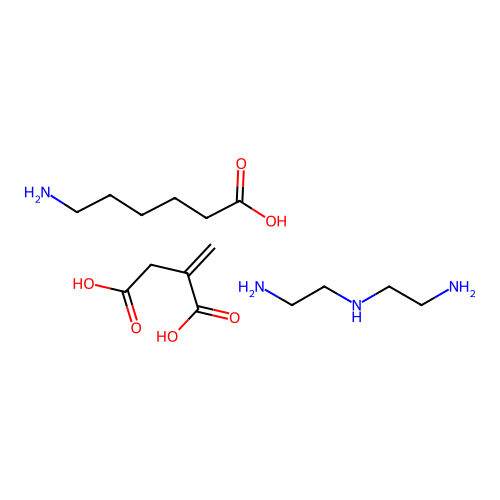 (C6-H13-N-O2.C5-H6-O4.C4-H13-N3)x- structure