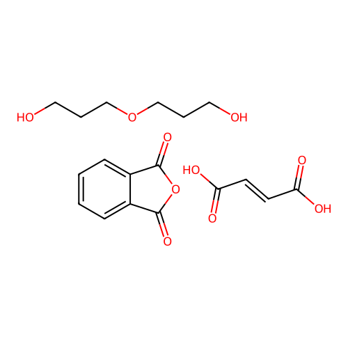 2-benzofuran-1,3-dione;(E)-but-2-enedioic acid;3-(3-hydroxypropoxy)propan-1-ol structure