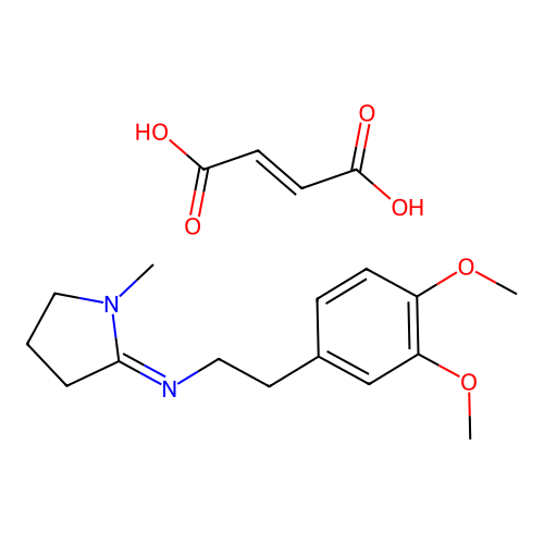 Mixidine fumarate structure