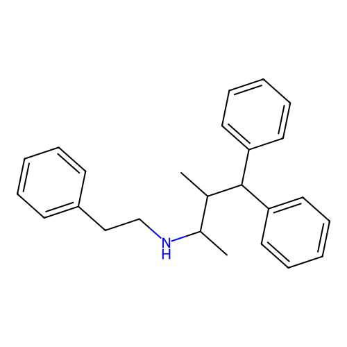 3-methyl-4,4-diphenyl-N-(2-phenylethyl)butan-2-amine structure