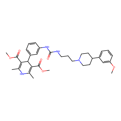 BMS-193885 salt structure