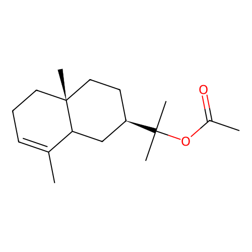 alpha-Eudesmol acetate structure